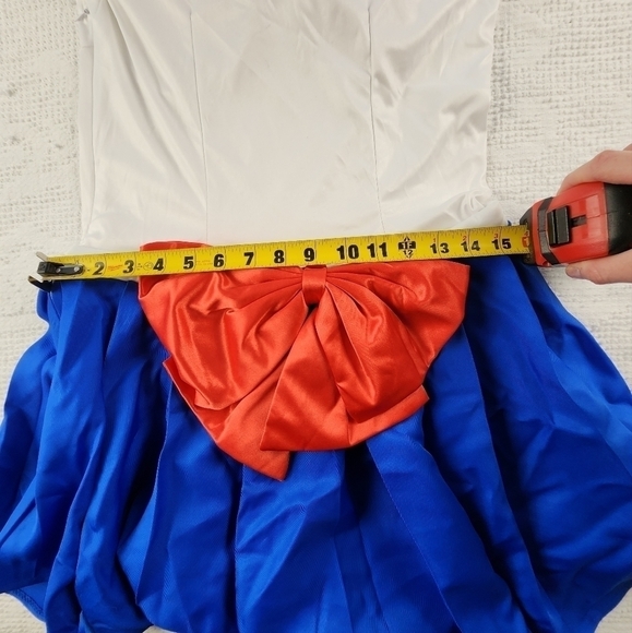 Sailor Moon Cosplay Halloween Mini Dress Size Medium - Picture 12 of 13